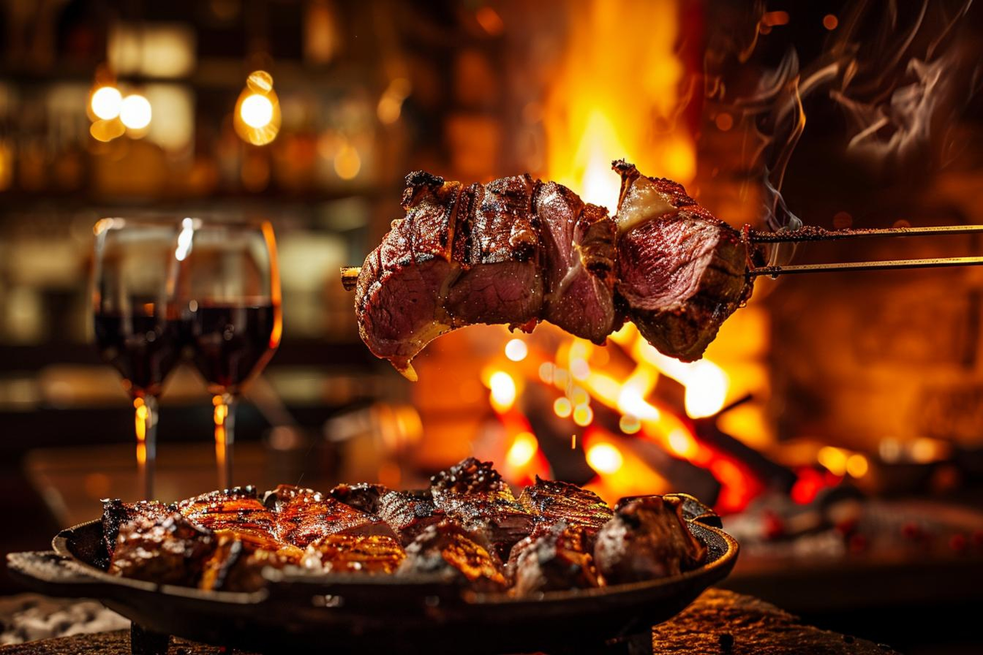 Churrasco de cortes nobres